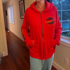 Aviator Nation Bright Red Women's Hoodie